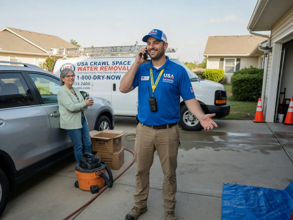Crawl Space Water Removal Ozan, AR FAQs